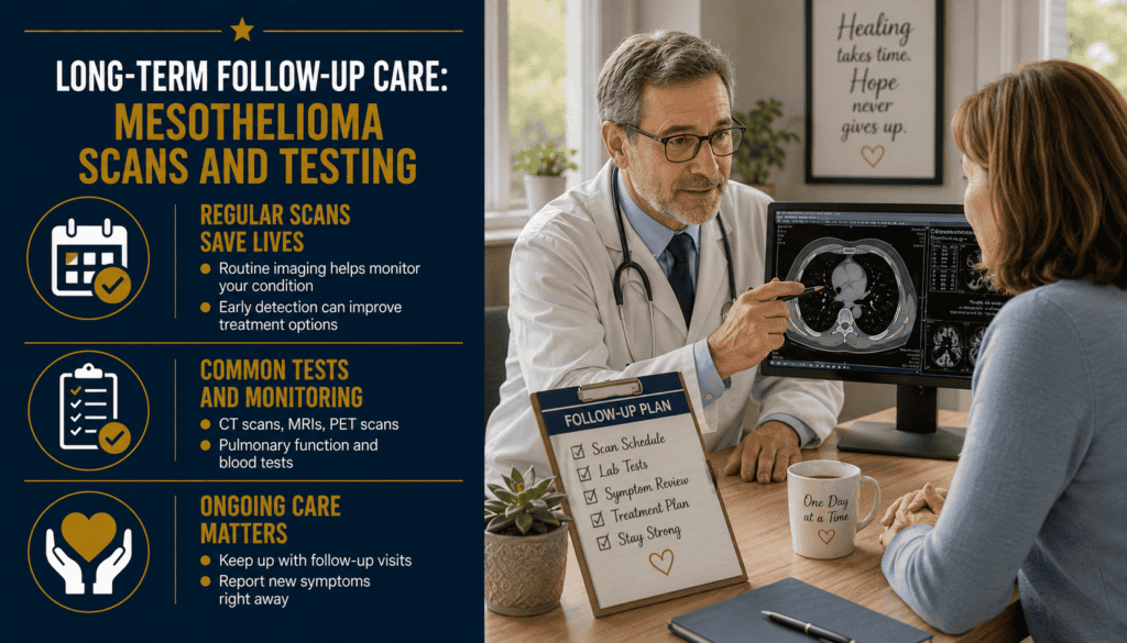 Long-Term Follow-Up Care - Mesothelioma Scans and Testing