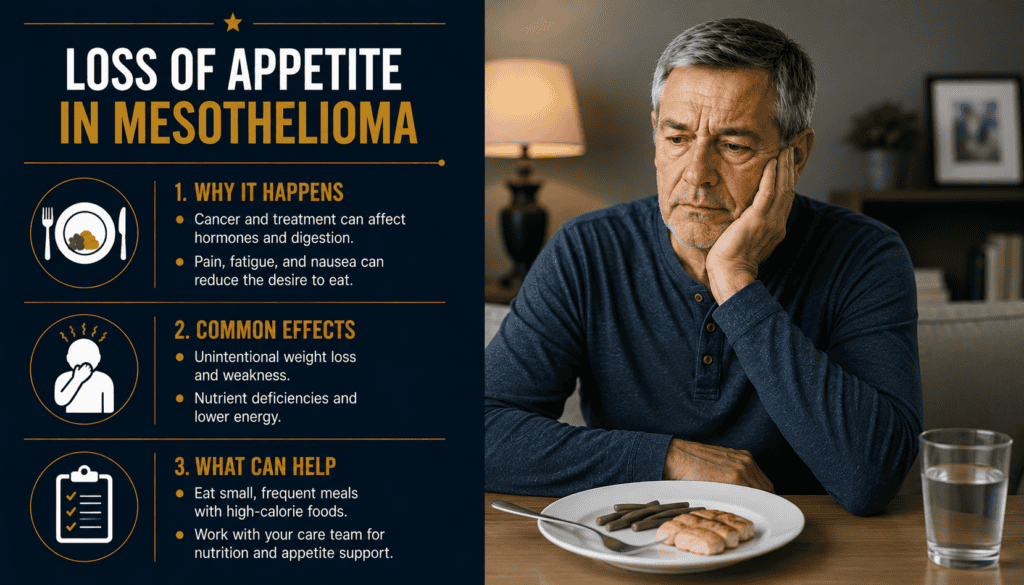 Loss of Appetite in Mesothelioma - Mesothelioma Symptom