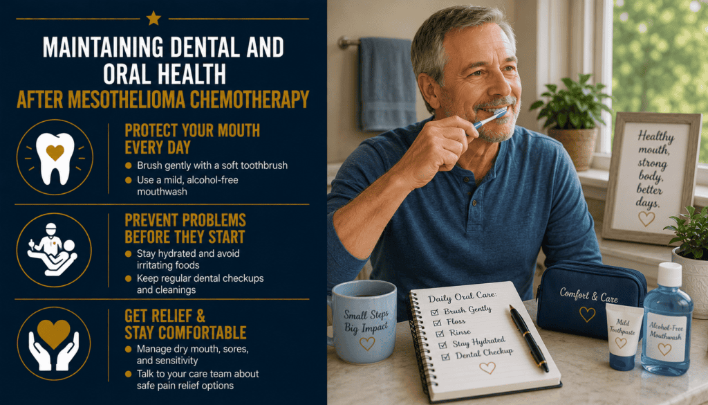 Maintaining Dental and Oral Health After Mesothelioma Chemotherapy