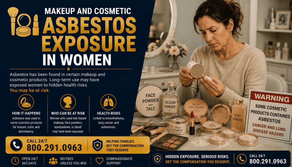 Makeup and Cosmetic Asbestos Exposure in Women - Mesothelioma