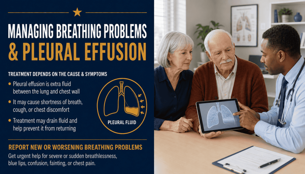 Managing Breathing Problems and Pleural Effusion - Mesothelioma