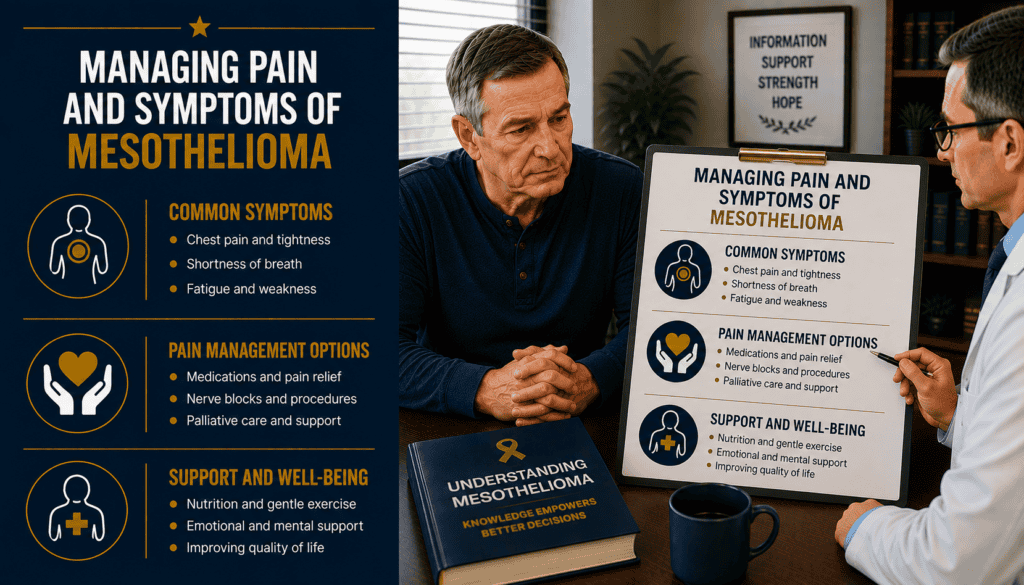 Managing Pain and Symptoms of Mesothelioma