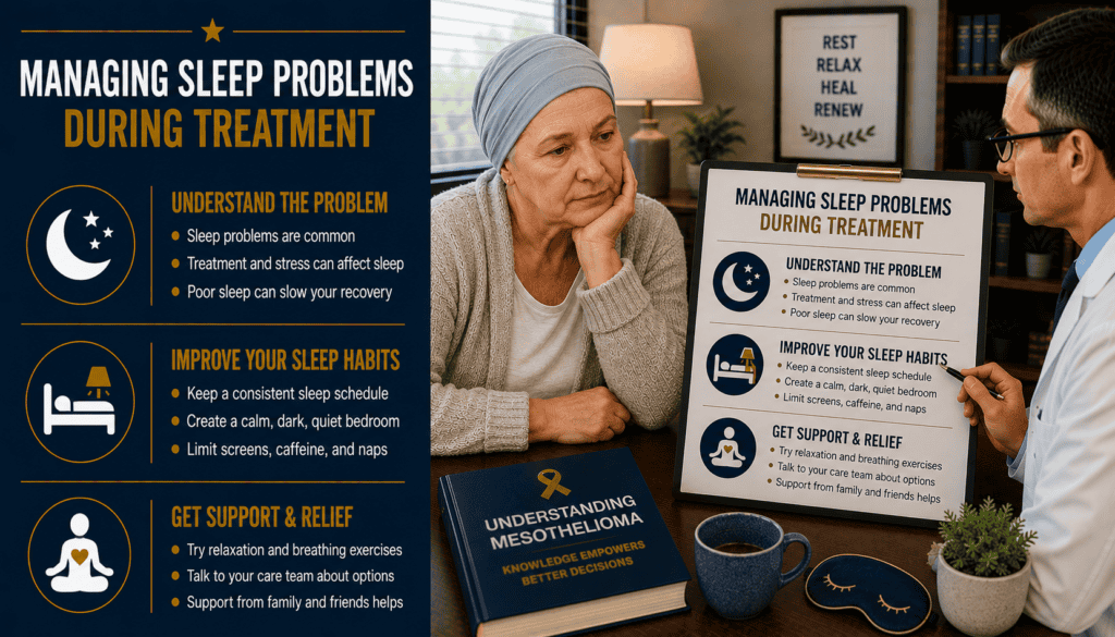 Managing Sleep Problems During Treatment - Mesothelioma