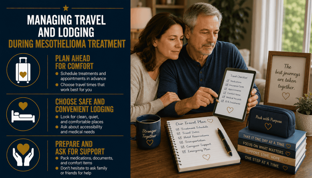 Managing Travel and Lodging During Mesothelioma Treatment - Mesothelioma