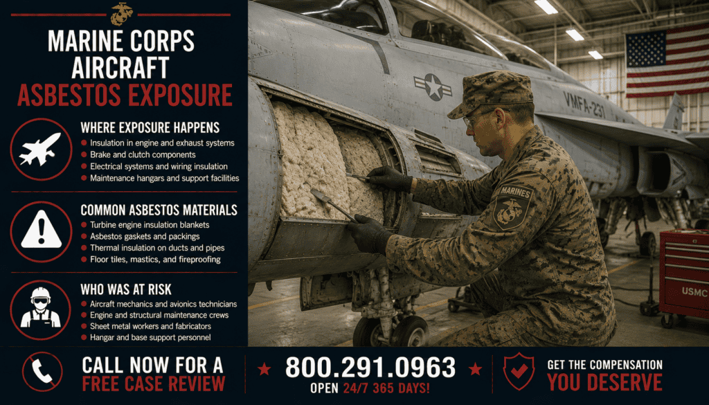 Marine Corps Aircraft Asbestos Exposure - Mesothelioma