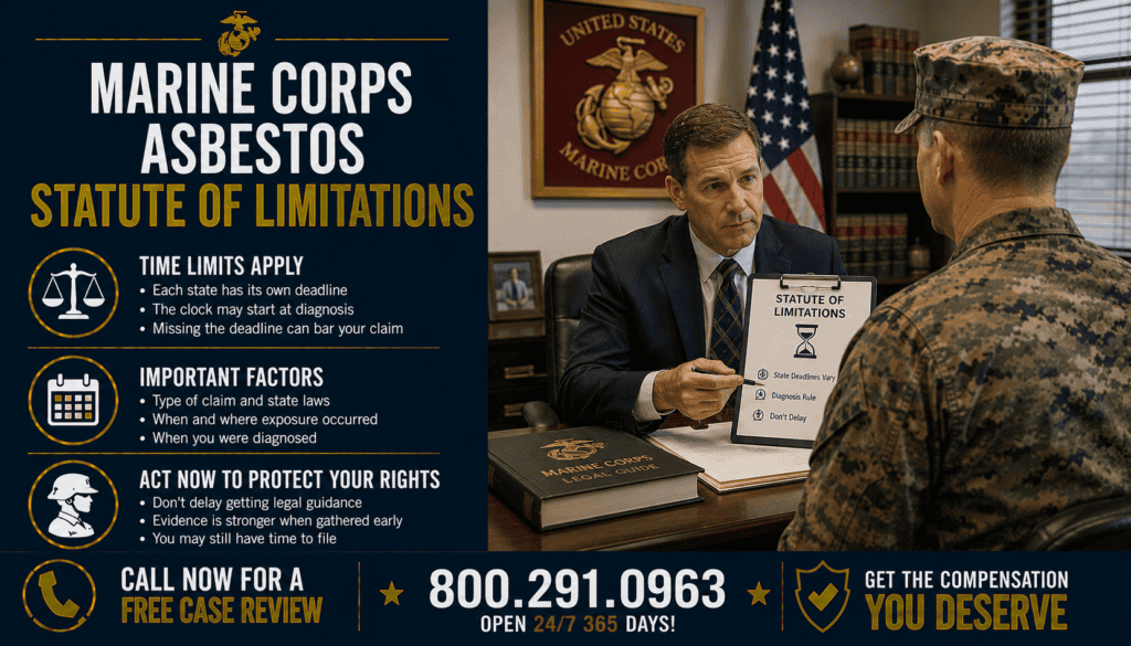 Marine Corps Asbestos Statute of Limitations - Mesothelioma