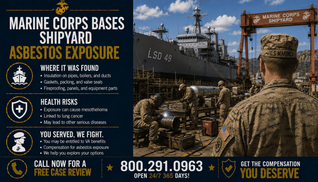 Marine Corps Bases & Shipyards - Asbestos Exposure