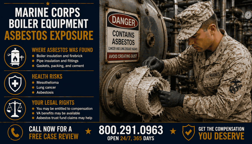 Marine Corps Boiler Equipment Asbestos Exposure - Mesothelioma