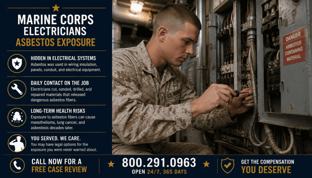 Marine Corps Electricians Asbestos Exposure - Mesothelioma