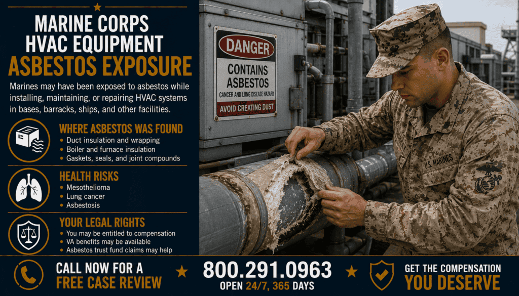 Marine Corps HVAC Equipment Asbestos Exposure - Mesothelioma