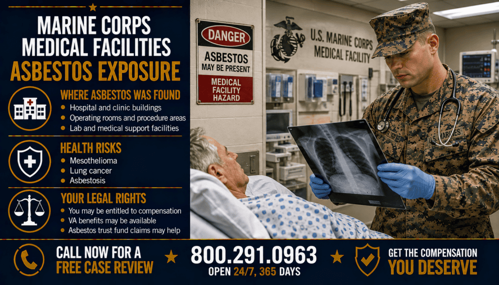 Marine Corps Medical Facilities Asbestos Exposure - Mesothelioma