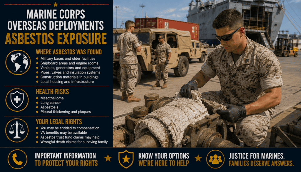 Marine Corps Overseas Deployments Asbestos Exposure - Mesothelioma