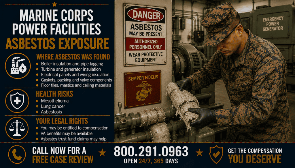 Marine Corps Power Facilities Asbestos Exposure - Mesothelioma