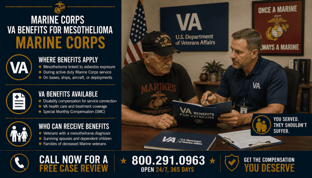 Marine Corps VA Benefits for Mesothelioma