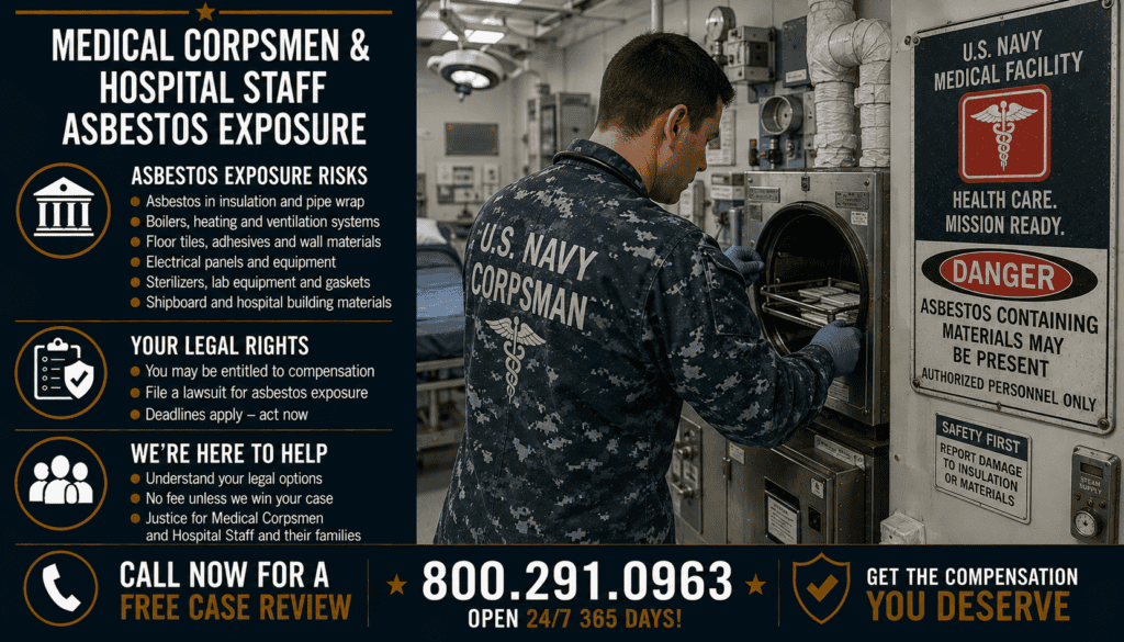Medical Corpsmen & Hospital Staff - Mesothelioma