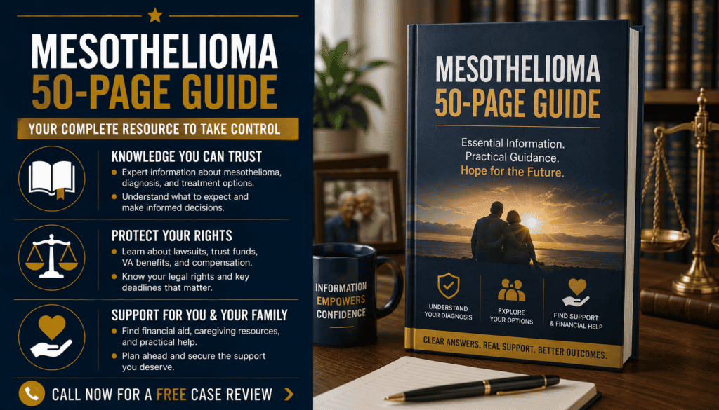 Mesothelioma 50-Page Guide - Your Complete Resource to Take Control