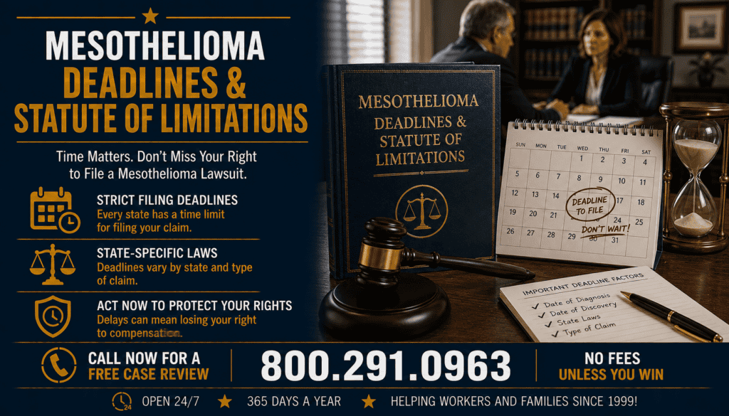 Mesothelioma Deadlines & Statute of Limitations