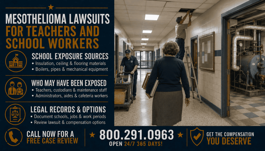 Mesothelioma Lawsuits for Teachers and School Workers