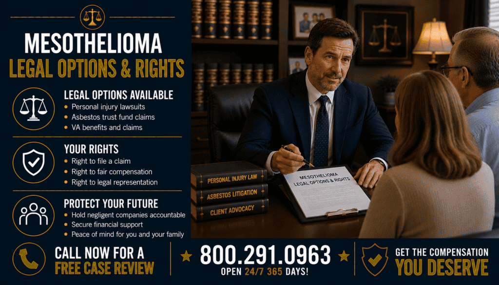 Mesothelioma Legal Options & Rights - Asbestos Exposure