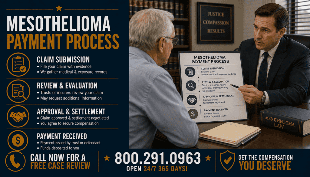 Mesothelioma Payment Process - Asbestos Exposure