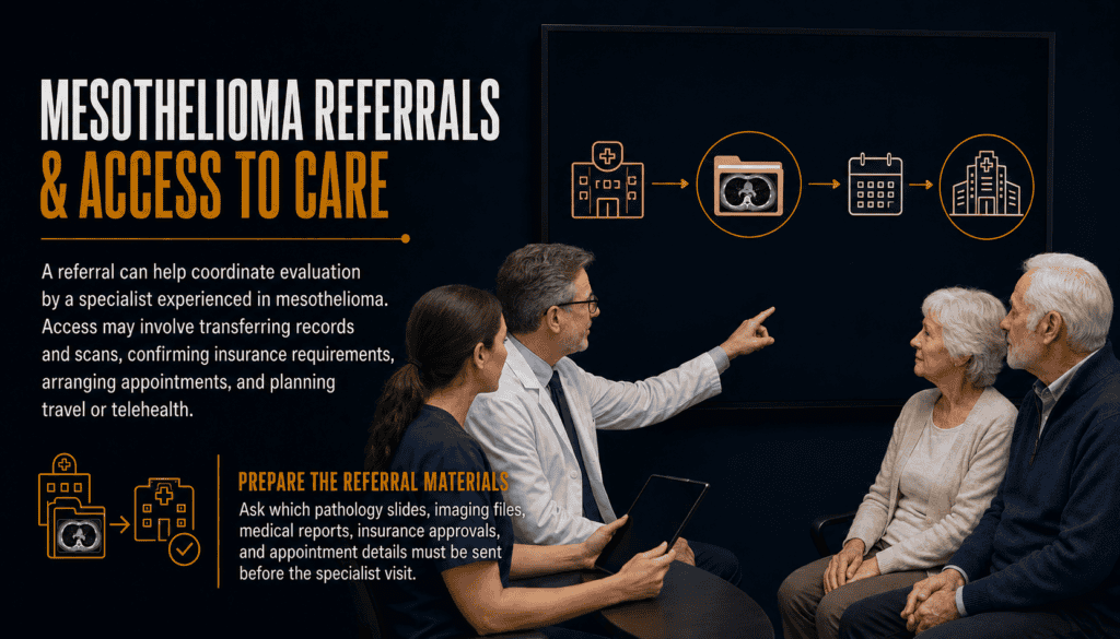 Mesothelioma Referrals & Access to Care