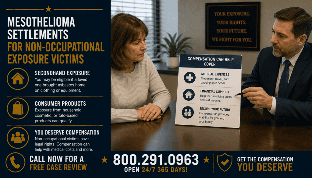 Mesothelioma Settlements for Non-Occupational Exposure Victims - Mesothelioma