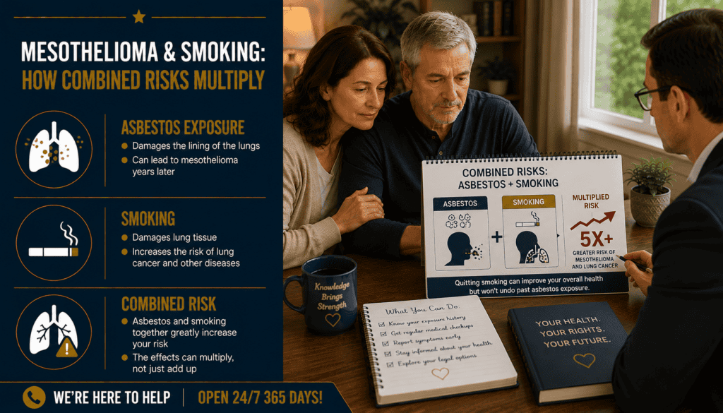 Mesothelioma & Smoking - How Combined Risks Multiply