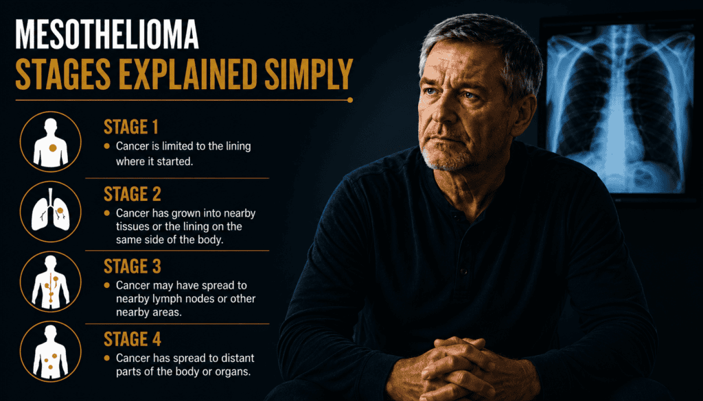 Mesothelioma Stages Explained Simply - Mesothelioma Diagnosis