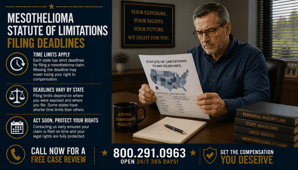 Mesothelioma Statute of Limitations Filing Deadlines - Mesothelioma