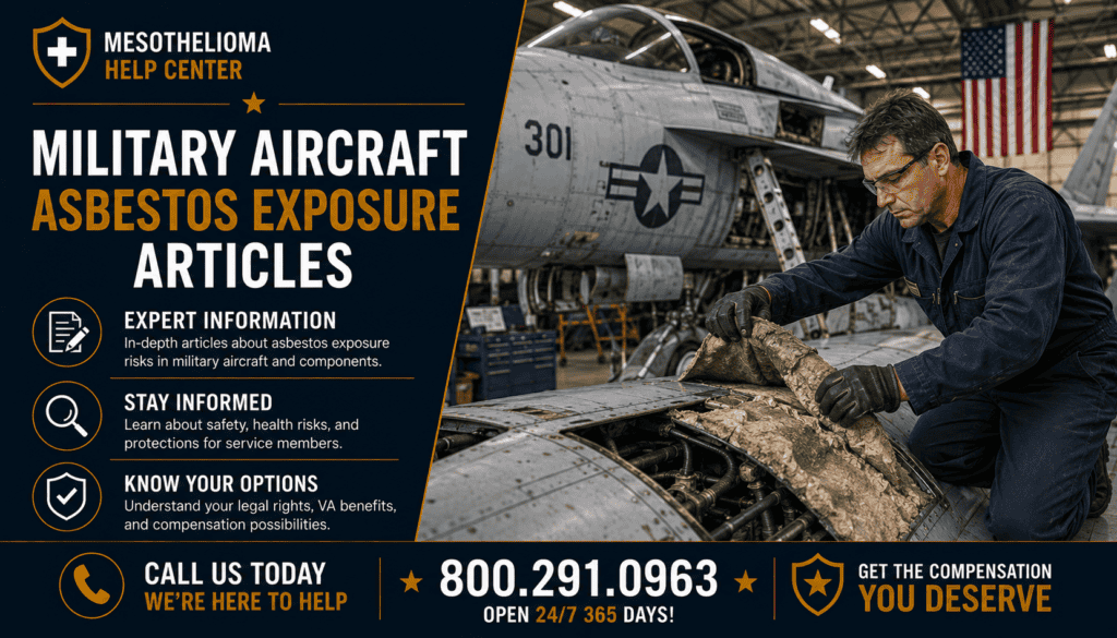 Military Aircraft Asbestos Exposure Articles - Mesothelioma Lawsuit