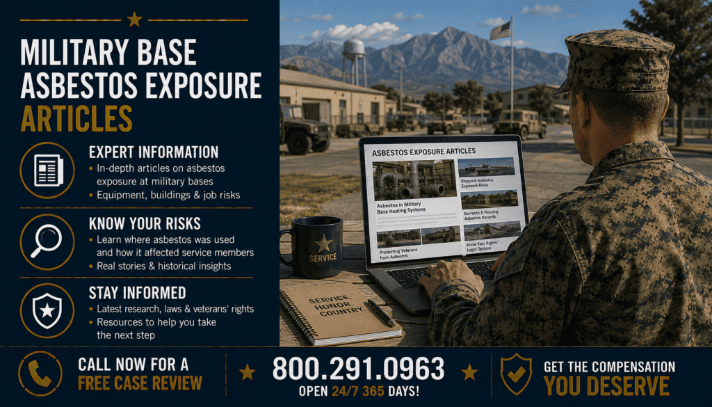 Military Base Asbestos Exposure Articles - Mesothelioma