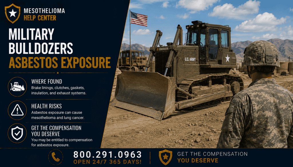 Military Bulldozers Asbestos Exposure - Mesothelioma
