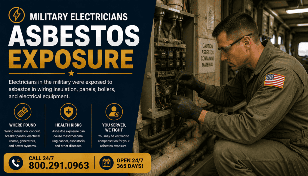 Military Electricians Asbestos Exposure - Mesothelioma