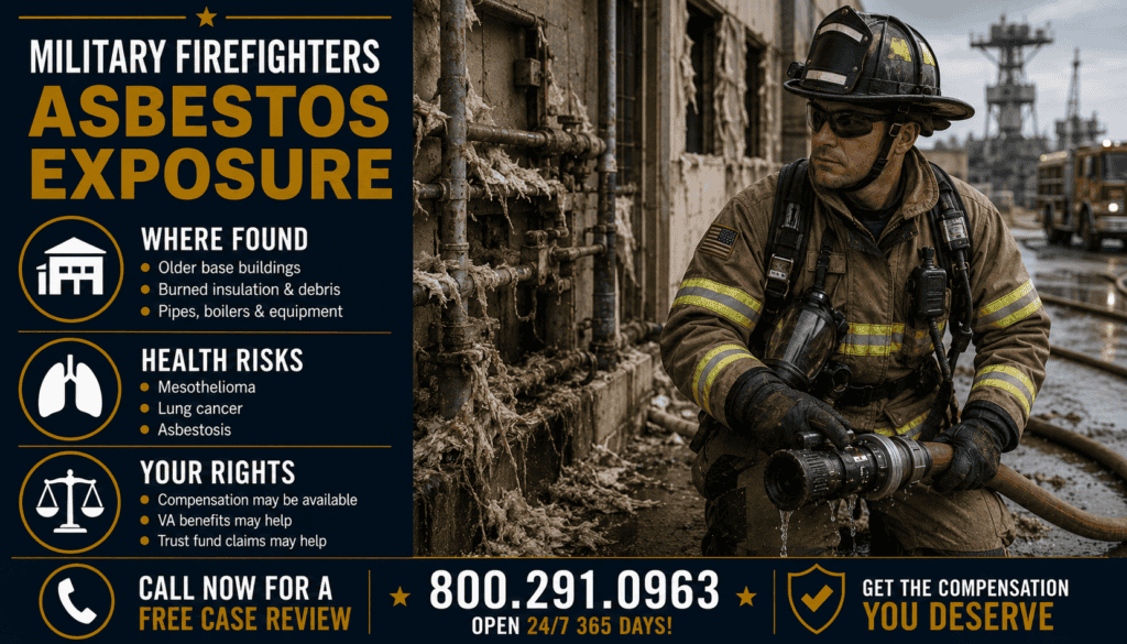 Military Firefighters Asbestos Exposure - Mesothelioma