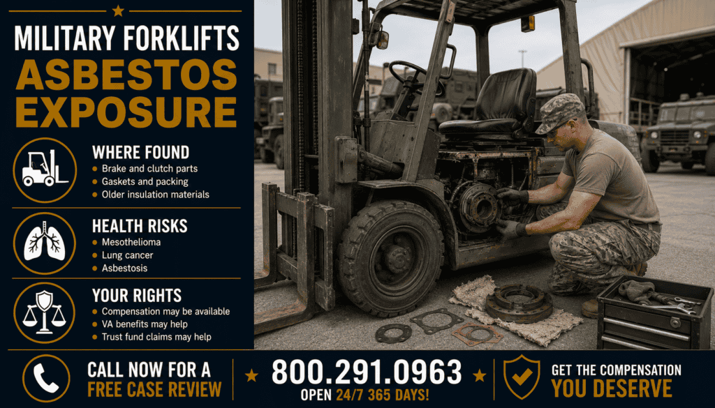 Military Forklifts Asbestos Exposure - Mesothelioma