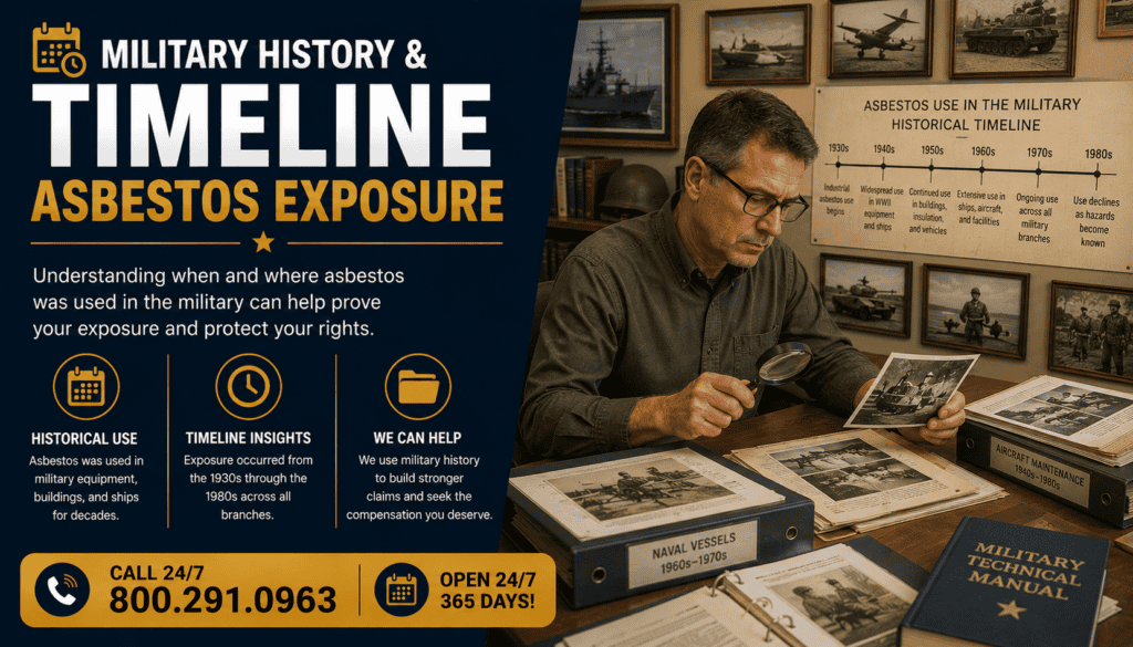 Military History & Timeline of Asbestos Exposure