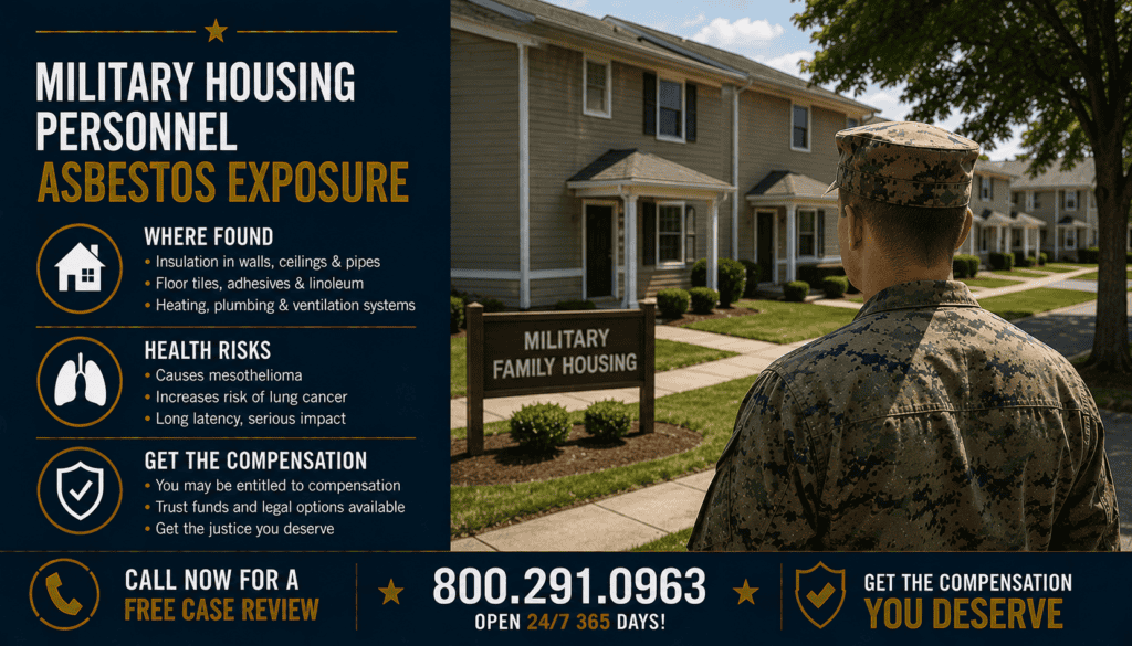 Military Housing Personnel Asbestos Exposure - Mesothelioma