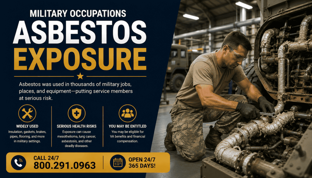 Military Occupations Asbestos Exposure - Mesothelioma Lawsuit