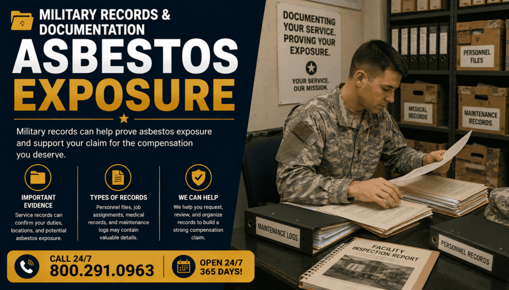 Military Records & Documentation for Asbestos Exposure - Mesothelioma Lawsuit