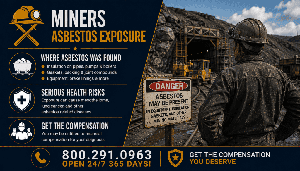 Miners Asbestos Exposure - Mesothelioma Lawsuit