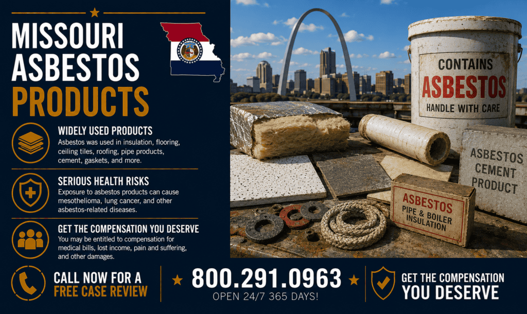 Missouri Asbestos Products - Mesothelioma Claims
