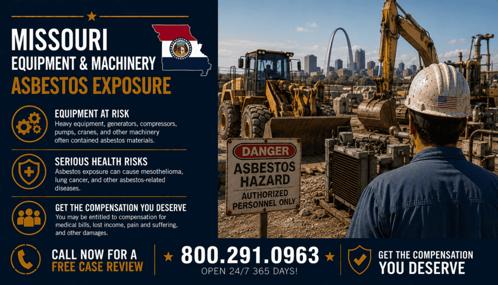 Missouri Equipment & Machinery Asbestos Exposure
