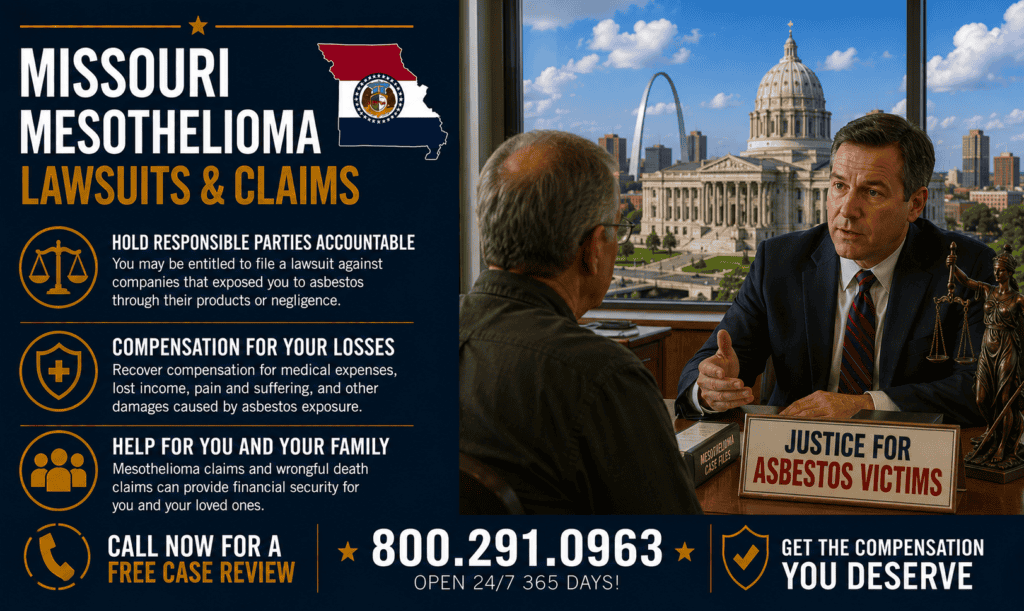 Missouri Mesothelioma Lawsuits & Claims