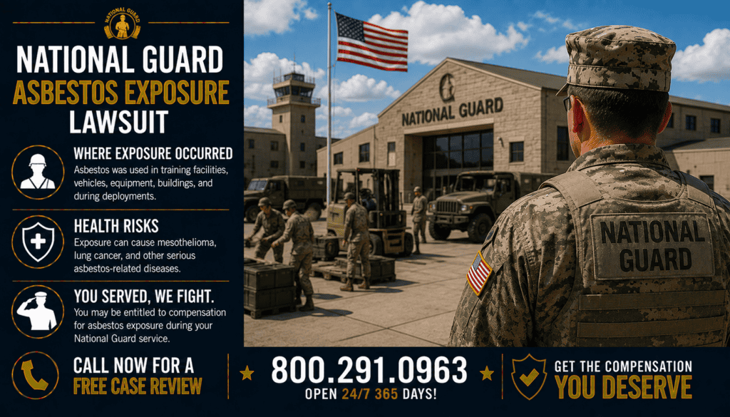 National Guard Asbestos Exposure Lawsuit - Mesothelioma Asbestos Lawsuit