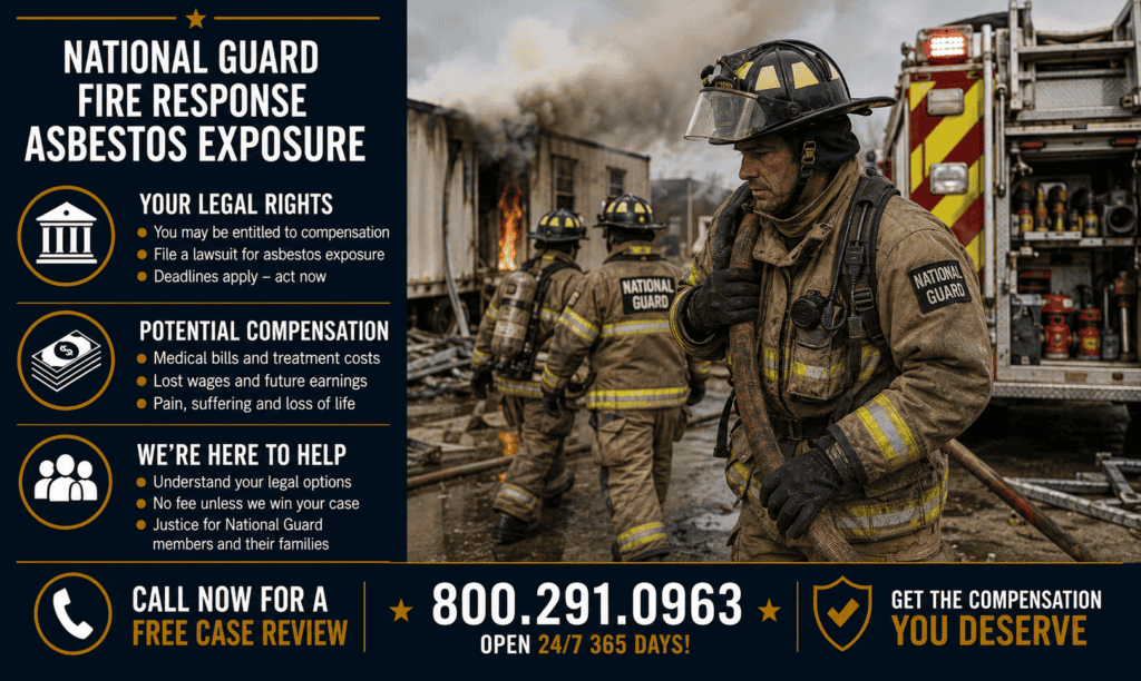 National Guard Fire Response Asbestos Exposure - Mesothelioma