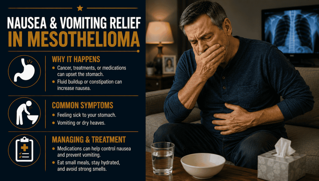 Nausea & Vomiting Relief in Mesothelioma