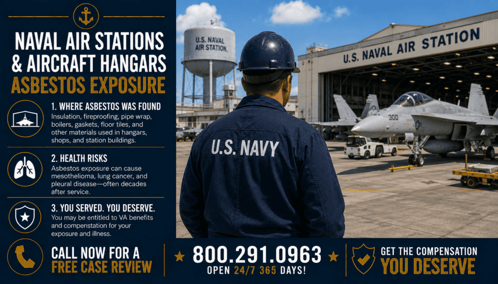 Naval Air Stations & Aircraft Hangars Asbestos Exposure - Mesothelioma