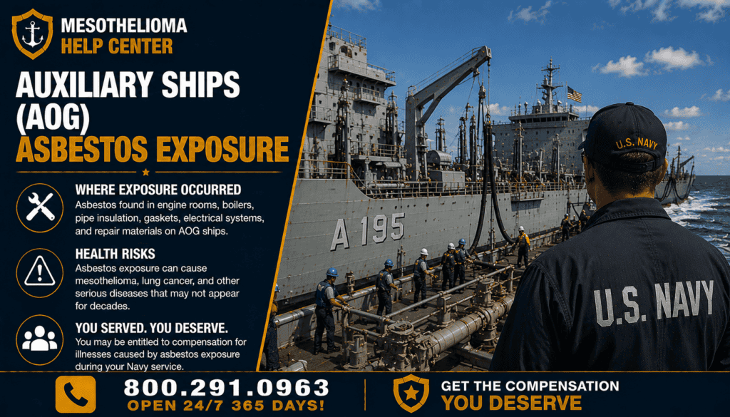 Naval Auxiliary Ships AOG - Mesothelioma Lawsuit