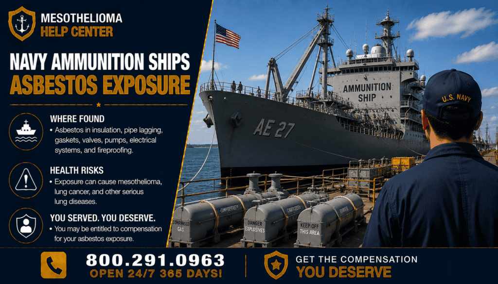 Navy Ammunition Ships Asbestos Exposure - Mesothelioma
