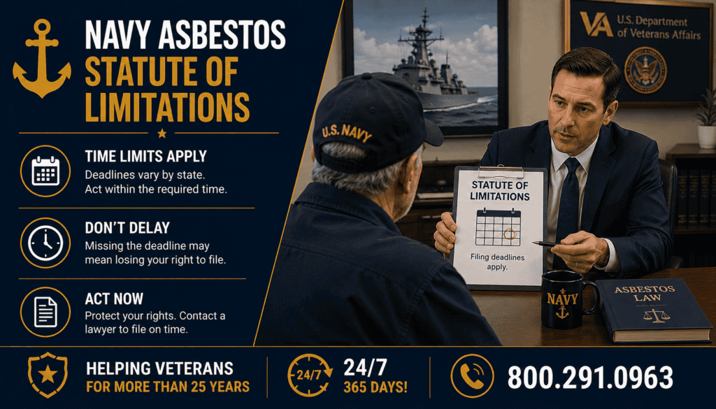 Navy Asbestos Statute of Limitations - Mesothelioma Lawsuit